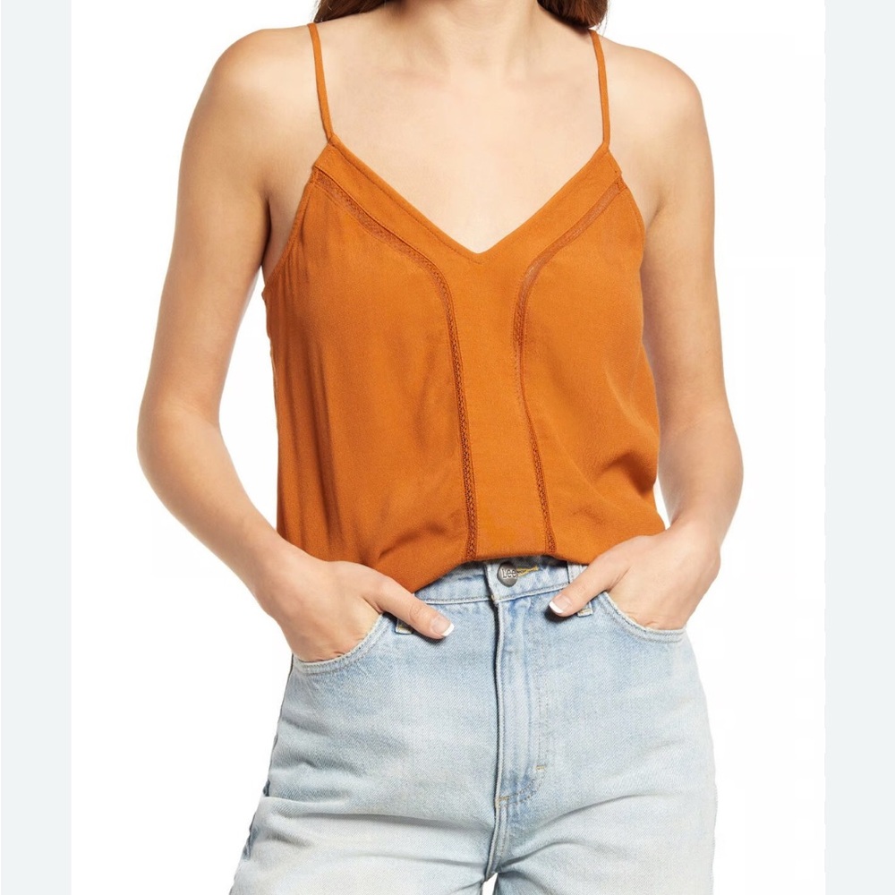 Treasure & Bond Burnt Orange Camisole Top Women’s Size Medium